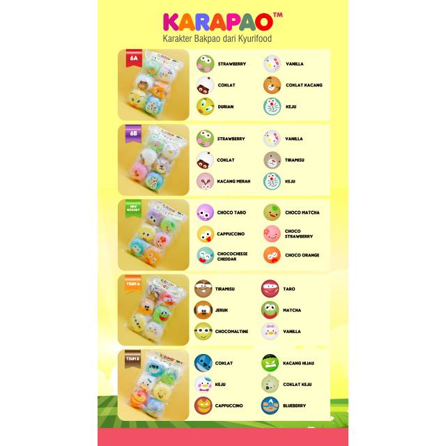 

KARAPAO bakpao frozen favorite si kecil