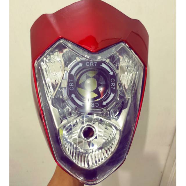 Lampu depan satria fu cbu/lampu projie satria fu/reflektor satria fu  bh