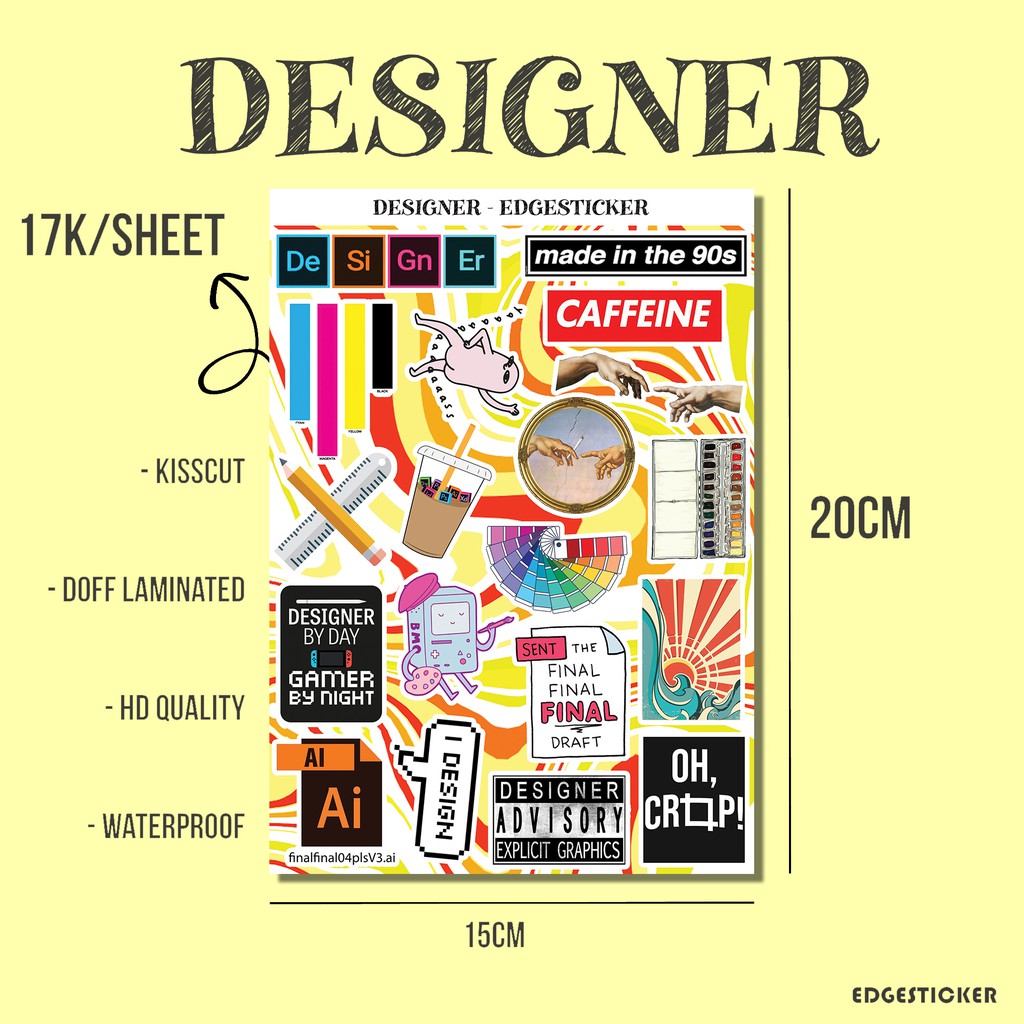 

Designer - Aesthetic Sticker Tumblr