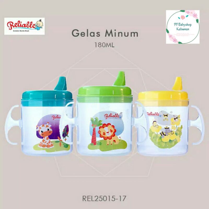 Reliable Gelas Bayi Cangkir Aneka Warna RFS-5505