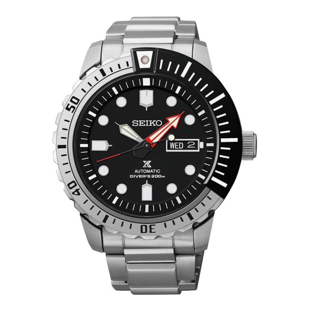 Jam Tangan Seiko SRP587K1 Prospex Diver 45mm Stainless Steel Hitam