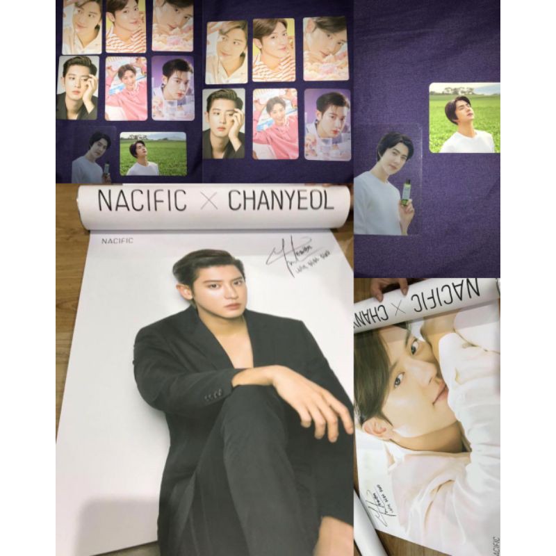 Nacific X Chanyeol Photocard & Poster