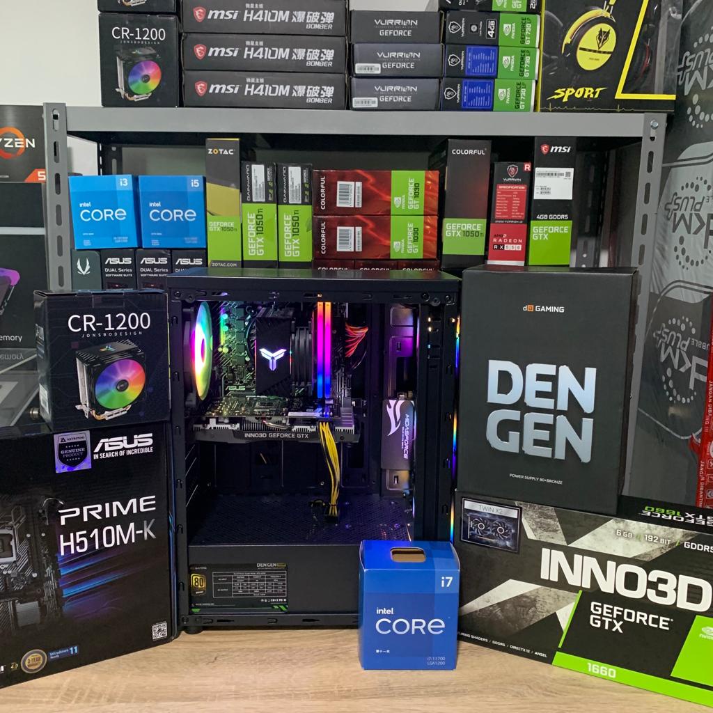 PC GAMING / DESIGN / LIVESTREAMING DDR4 I7-11700F / 16GB / RTX 3050 6GB