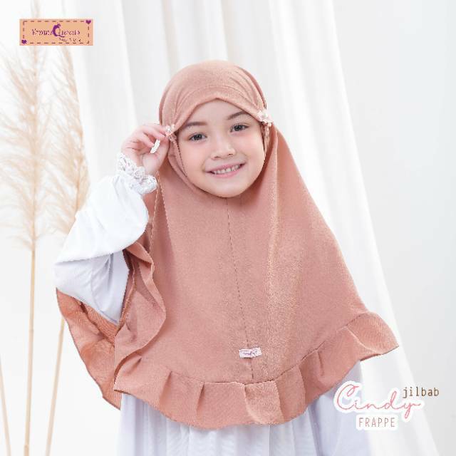 Emmaqueen Jilbab anak Cindy jilbab instan (tersedia 3 ukuran )