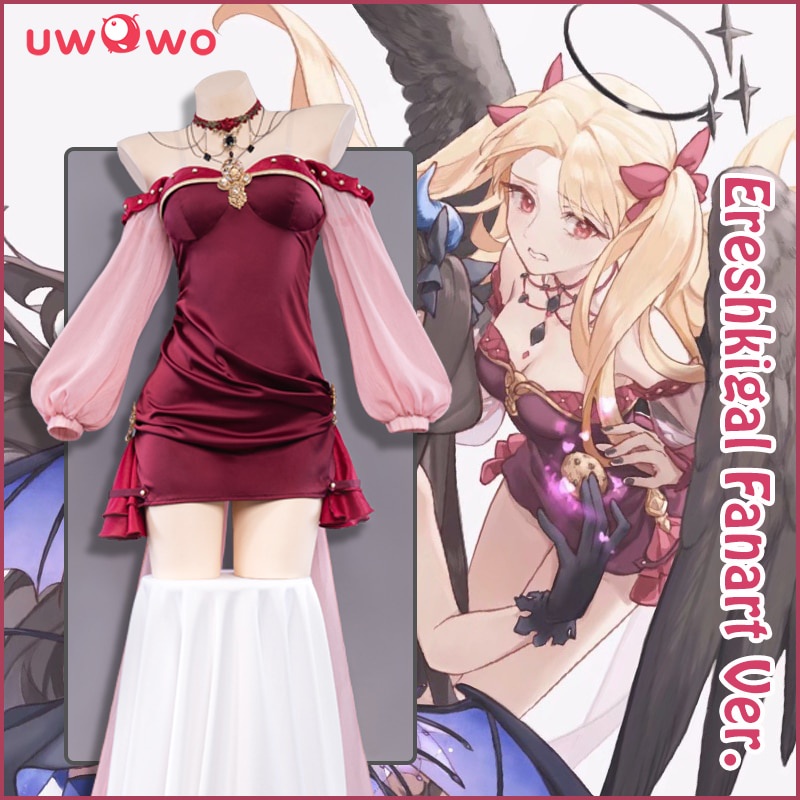 PREORDER UWOWO X Sakiyamama Fate/Grand Order FGO Ereshkigal Cosplay Costume Fallen Angel Halloween P