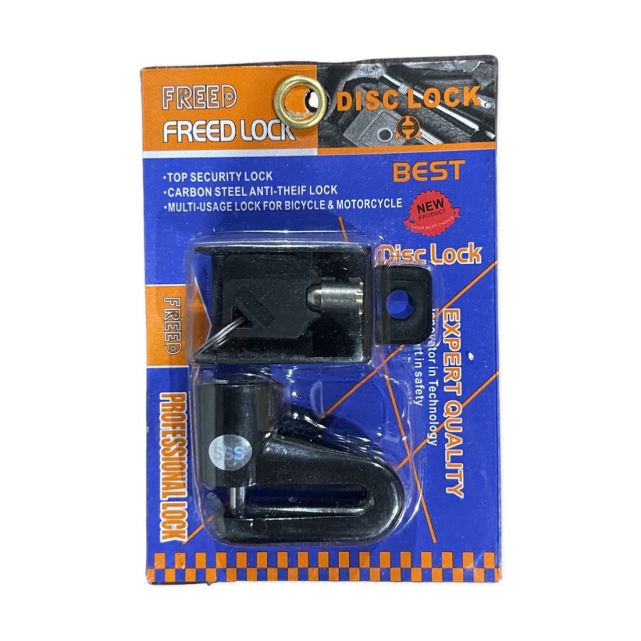 Kunci Gembok Cakram Motor / Disc Lock Berkualitas Freed