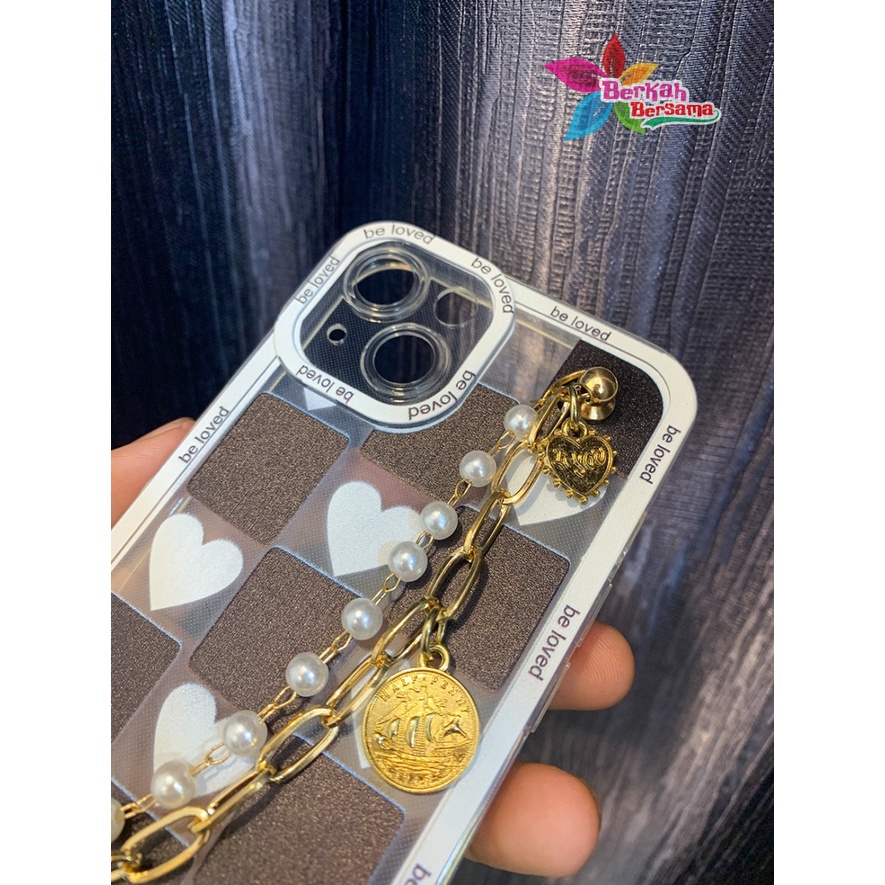 GM004 SOFTCASE DESAIN HATI RANTAI MUTIARA SAMSUNG A04E A04S A02 M02 A02S A03 A03 CORE A03S J2 PRIME GRAND PRIME A10S M01S A11 M11 A12 M12 A20S A21S BB6815