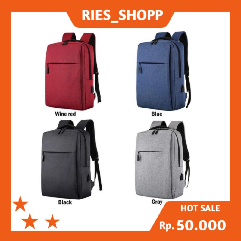 TAS RANSEL PRIA DISTRO STANDAR BAGS KW