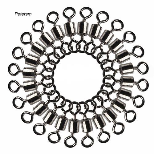 Pst _ 100Pcs Kili-kili Pancing Barrel Swivel