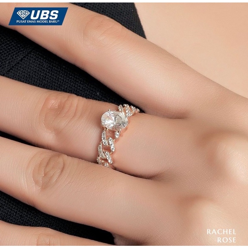 Cincin rantai mata fashion kadar 375/8k