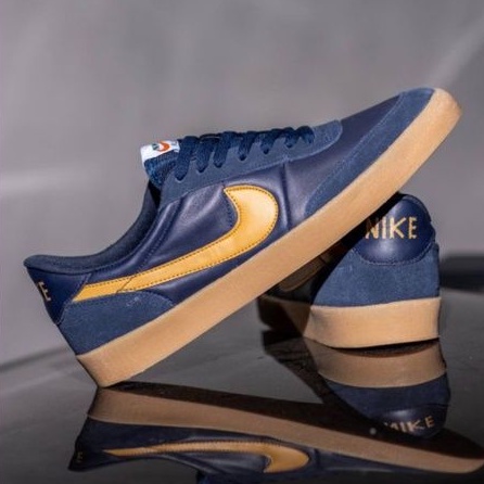 NIKE KILLSHOT X JCREW NAVY BROWN SOL GUM ORIGINAL SNEAKERS PRIA