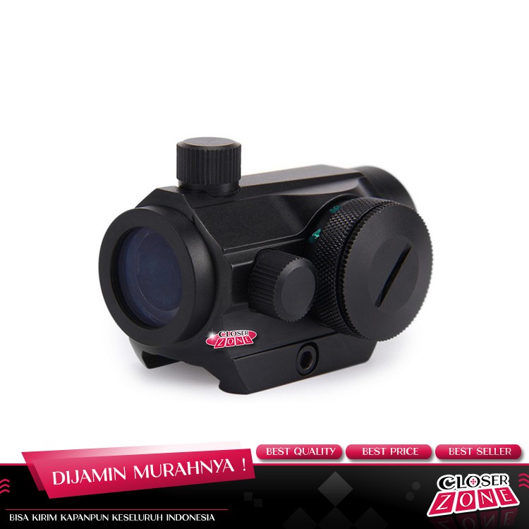 Kekeran Teropong Senapan Holographic Scope 20mm Rail Mount - Black