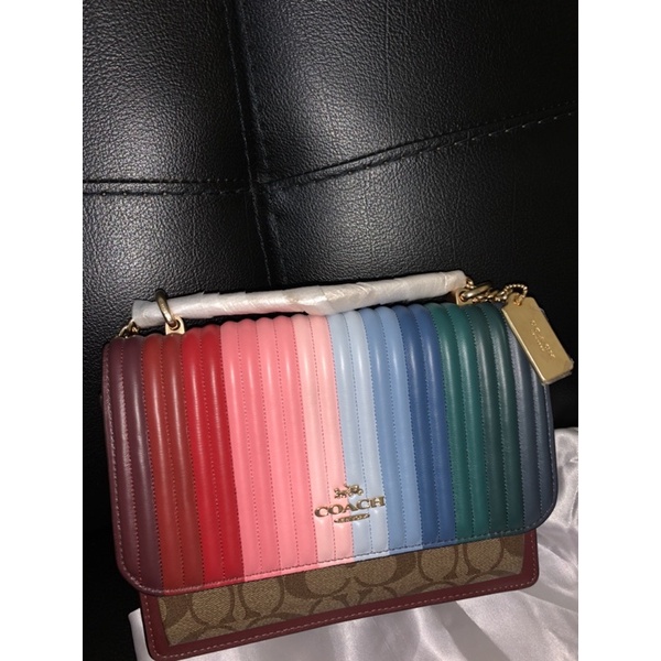 Preloved Tas Coach Klare Rainbow