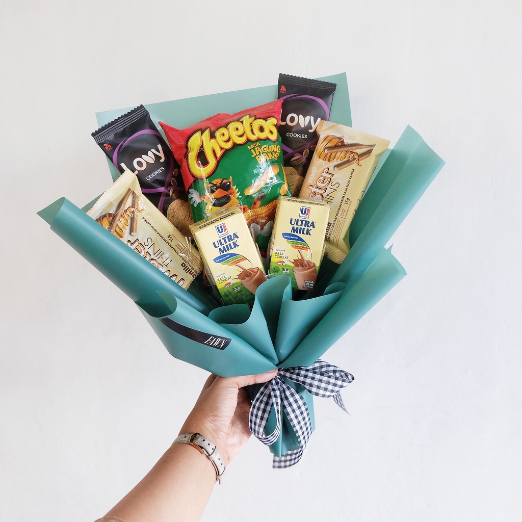 

FAWN Snack Bouquet murah / hadiah sidang / kado ulang tahun