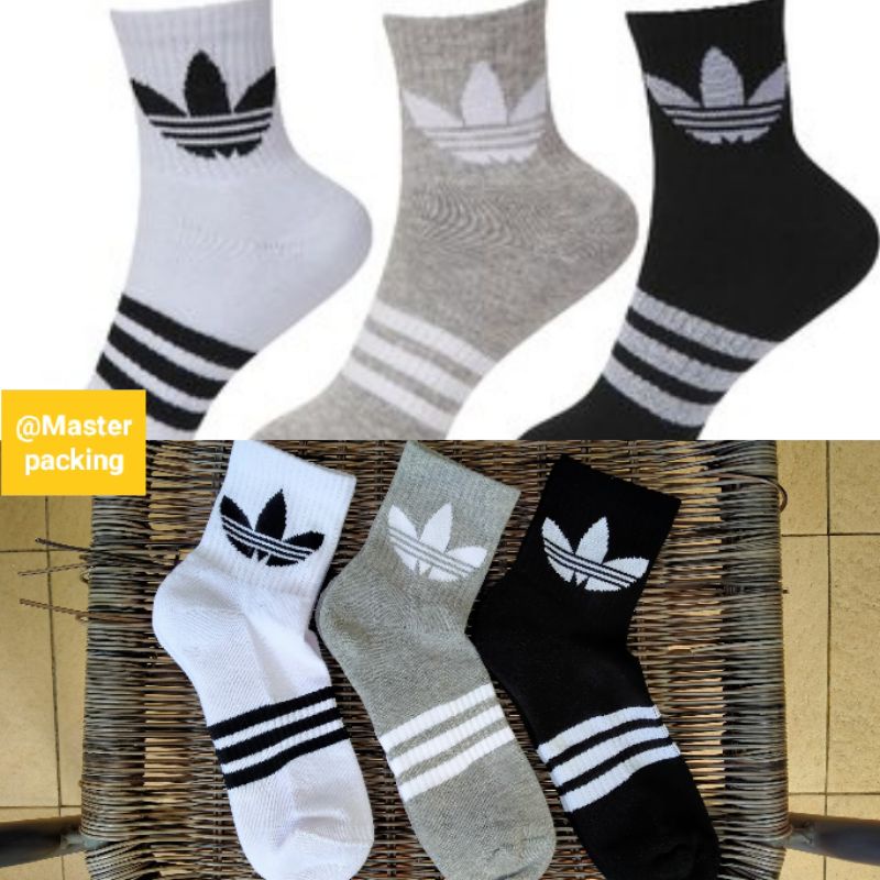 Kaos kaki pria Adidas original bahan lembut dan halus / kaos kaki olahraga