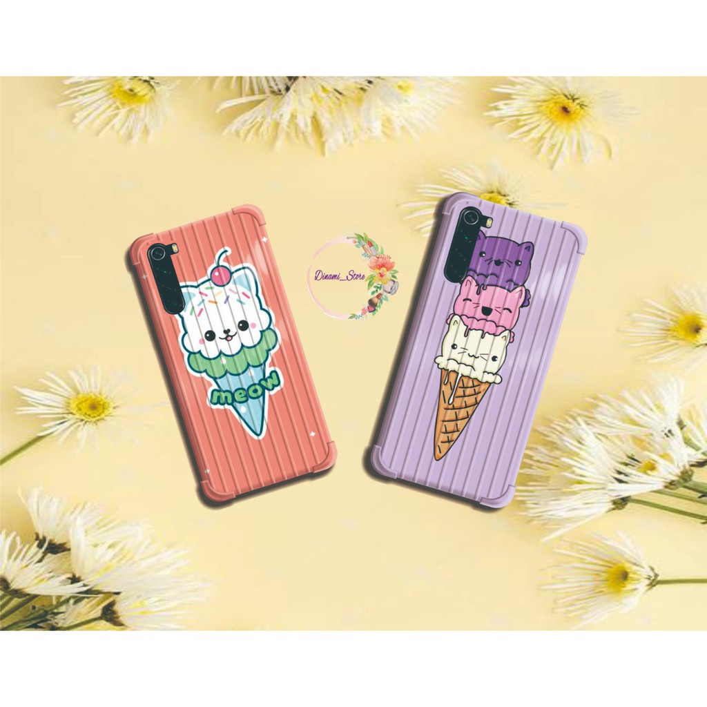 softcase cute ice cream Samsung J2prime G530prime A10 M10 A20 A30 A20s A30s A50 A50s A21s DST146