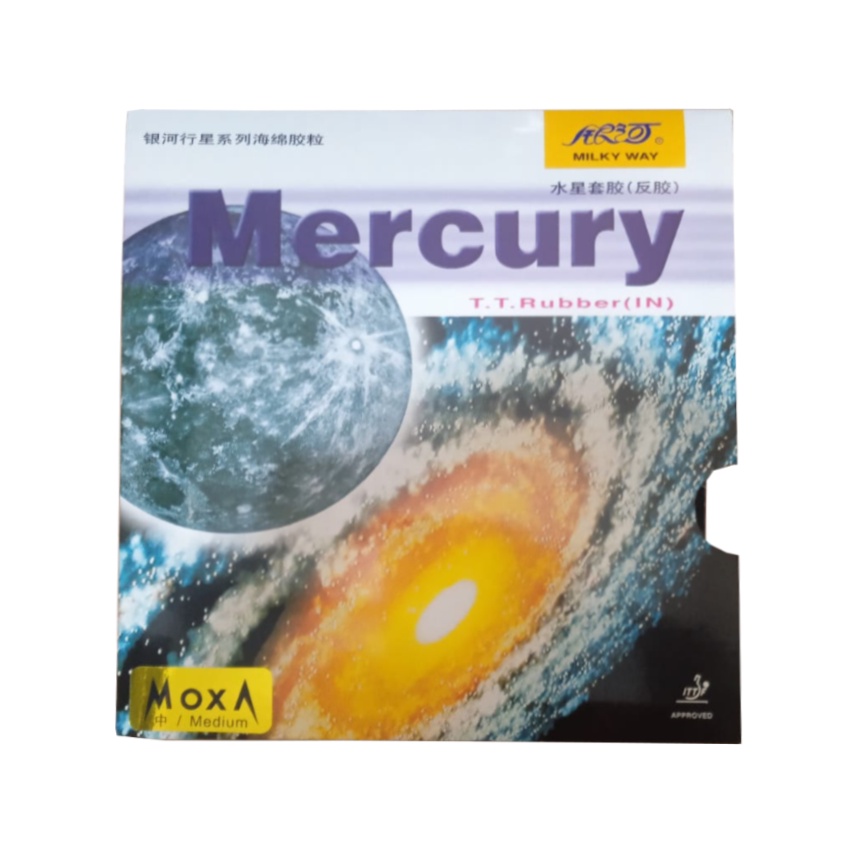 Karet Yinhe Mercury Milky Way Tenis Meja Karet Licin Pingpong
