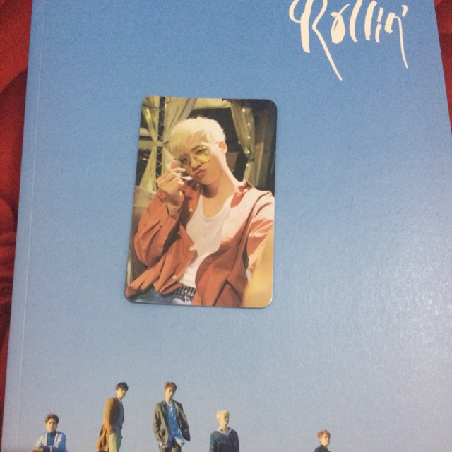 B1A4 CNU photocard from Rollin album