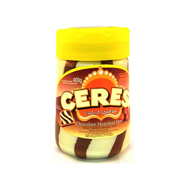 

Ceres Spread Choco Hazelnut & Milk 350 Gr Surabaya