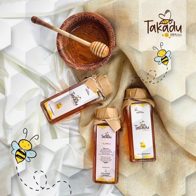 

TAKADU 100% Pure Raw Honey