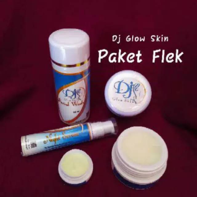 Dj glow flek menghilangkan -mengobati flek flek hitam