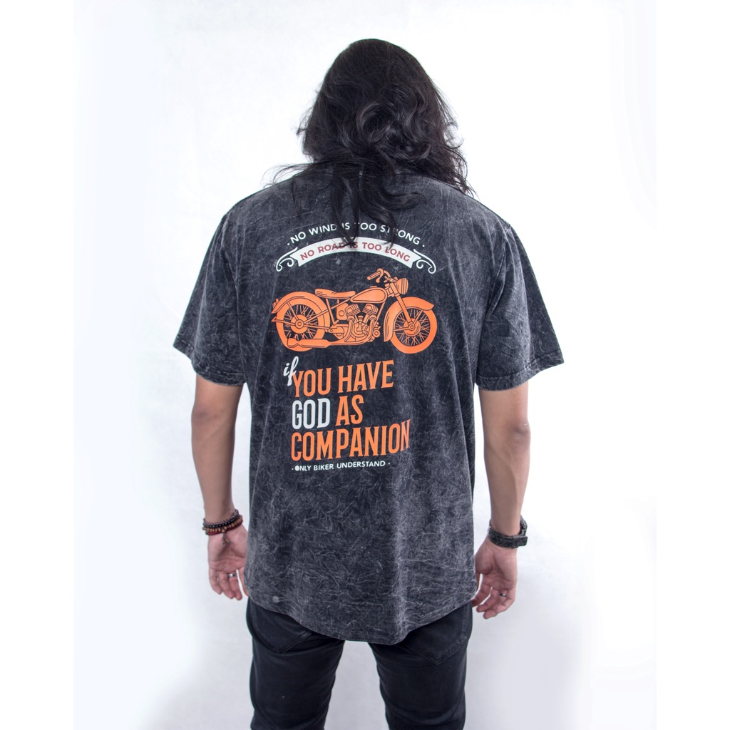 KAOS MUSLIM BIKER | KAOS DAKWAH | BAJU ISLAMI | KAOS SANTRI | KAOS WASHING OVERSIZE | KAOS DEVORMOSL