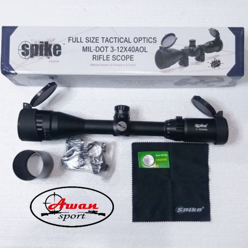 Telescope - Teleskop - Tele Spike 3-12x40AOL