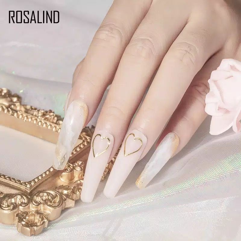 ( 01-40 ) ROSALIND Gel Nail Polish UV LED Nail Art / Kutek / Cat Kuku Murah Bagus