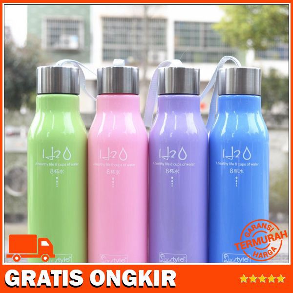 Botol Minum H2O a Healthy Life Unbreakable Bottle 600ml - SM-8229