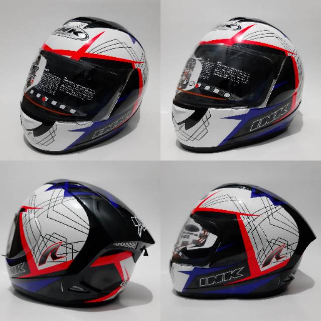 

Ink cl max seri 3 white blue red flou