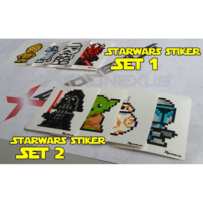 

Stiker Pack Karakter Starwars