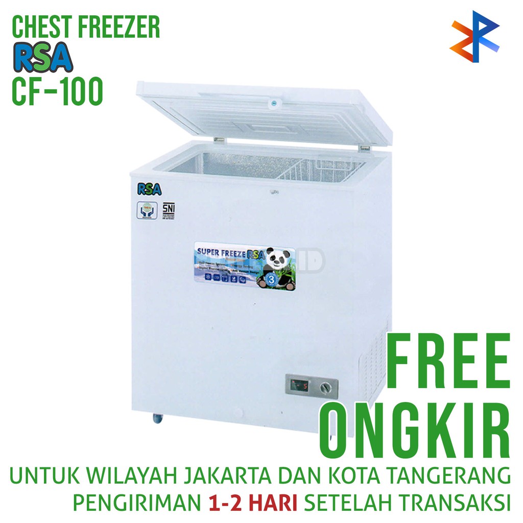 Gea Sd 100 Freezer Sliding Door Putih Gratis Ongkir 