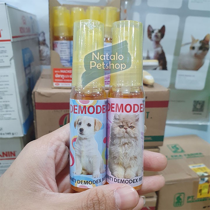 Demodex Spray / Obat Kutu Semprot Hewan / Kucing / Anjing