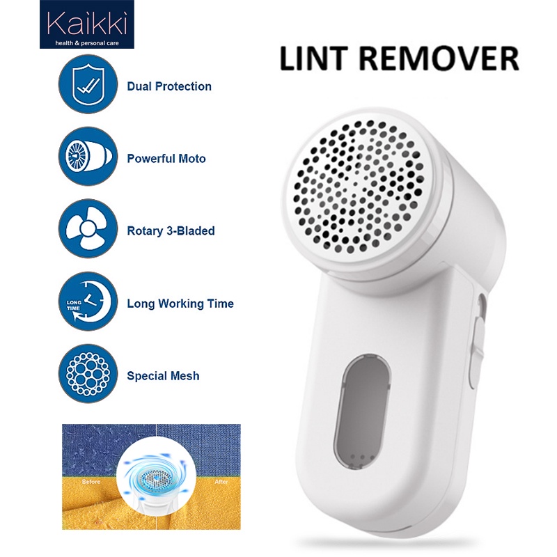 Kaikki Fuzz Trimmer Lint Remover-pembersih bulu pakaian Portable Lint Remover Penghilang Bulu Serat Kain