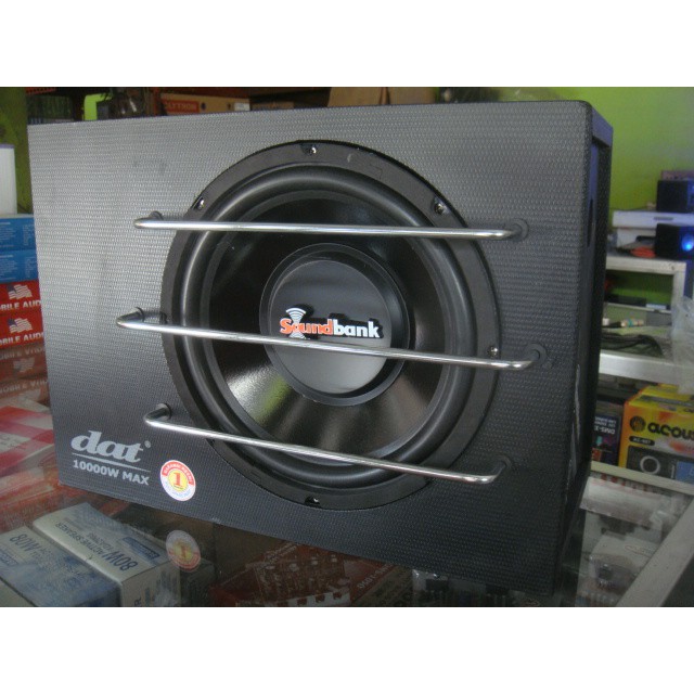 SUBWOOFER AKTIF 10 Inch 10.000W DAT Soundbank CS-10 Suara Bass Empuk