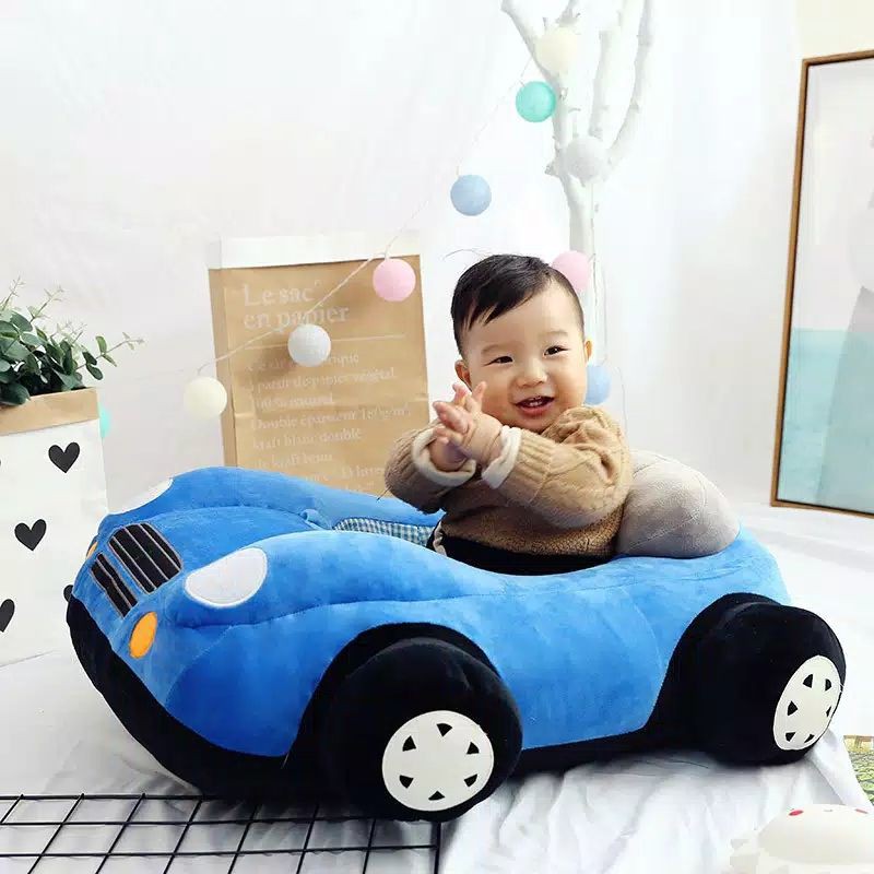 CUTE CAR! Gratis Isi Sofa kursi mainan mobil-mobilan bayi belajar duduk import lucu