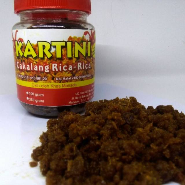 

Kartini cakalang rica - rica