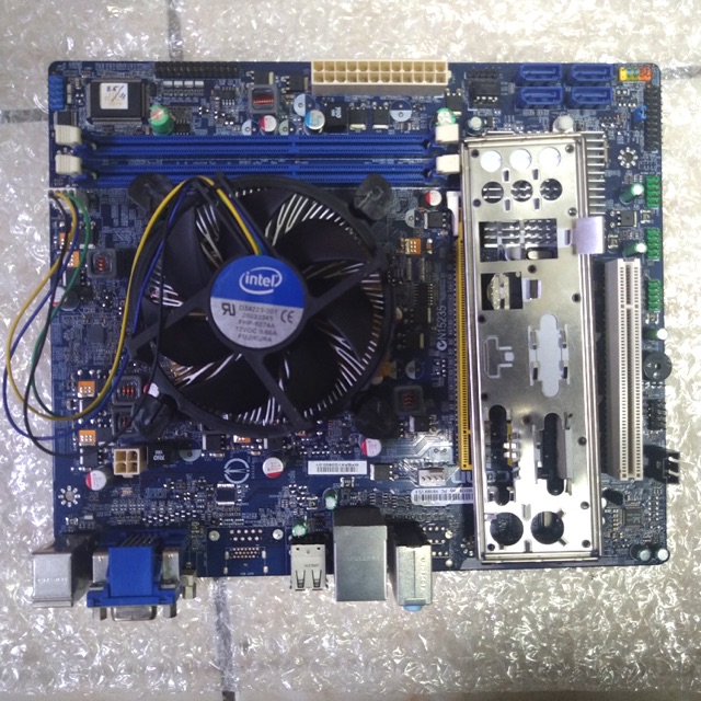 Paket mainboard H61 prosesor core i3 3220 gen 3 ivy ram 8gb plus fan