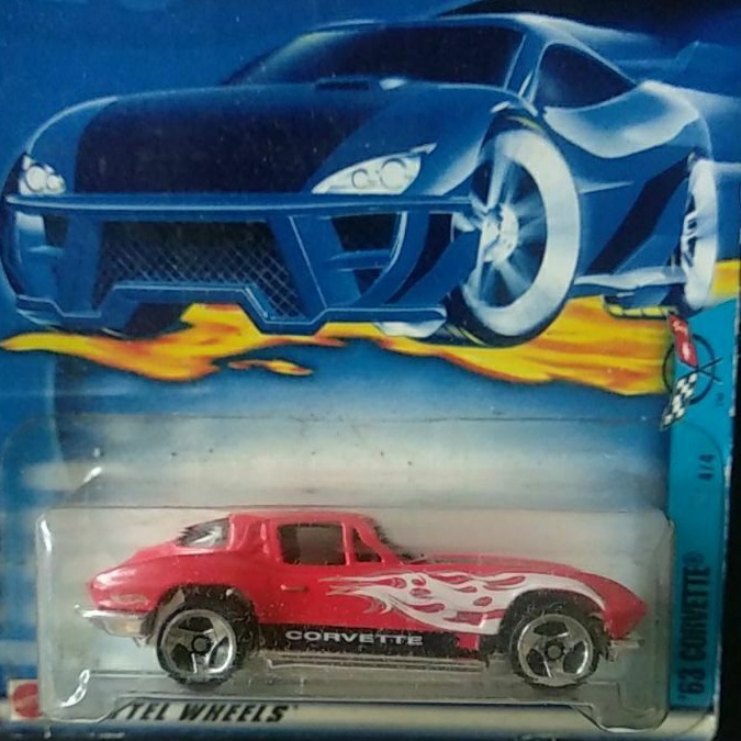 Diecast Hot Wheels 63 Corvette Stingray