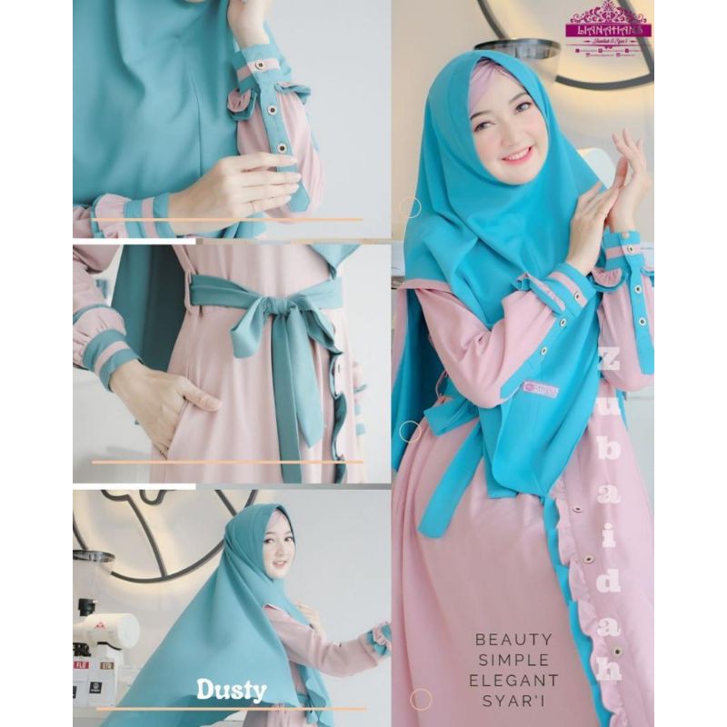 Zubaidah Series by @Lianahans_muslimwear  SET FREE CIPUT