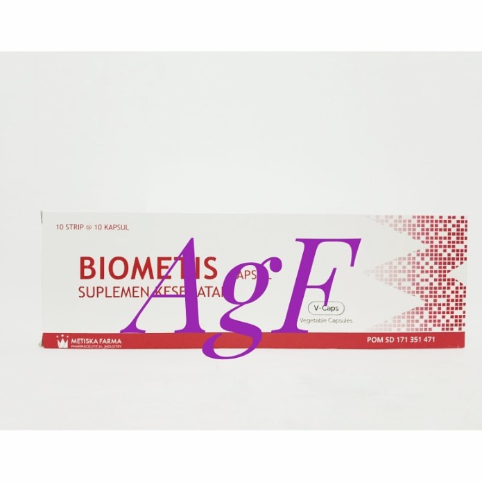 Biometis Caps isi 100 (Metiska Farma)