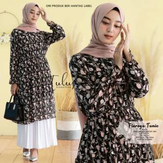  TULUS  FLAREYA TUNIC ATASAN TUNIK FASHION CEWEK Shopee 