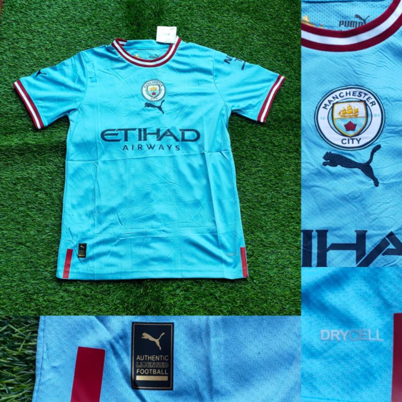 Jersey Man_Chester City Home 2022 2023 Grade Ori Import Baju Sepak Bola Pria