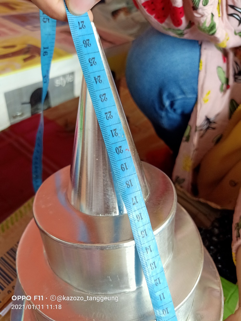 Tumpeng Borobudur 3 Varian Ukuran