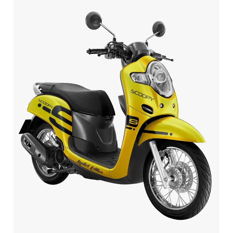Decal stiker scoopy fi 2017 , 2018 , 2019 , 2020 fullbody grafis simpel variasi scoopy custom s full