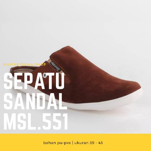 SEPATU SANDAL SANDAL BUSTONG SANDAL KASUAL PRIA MSL.551