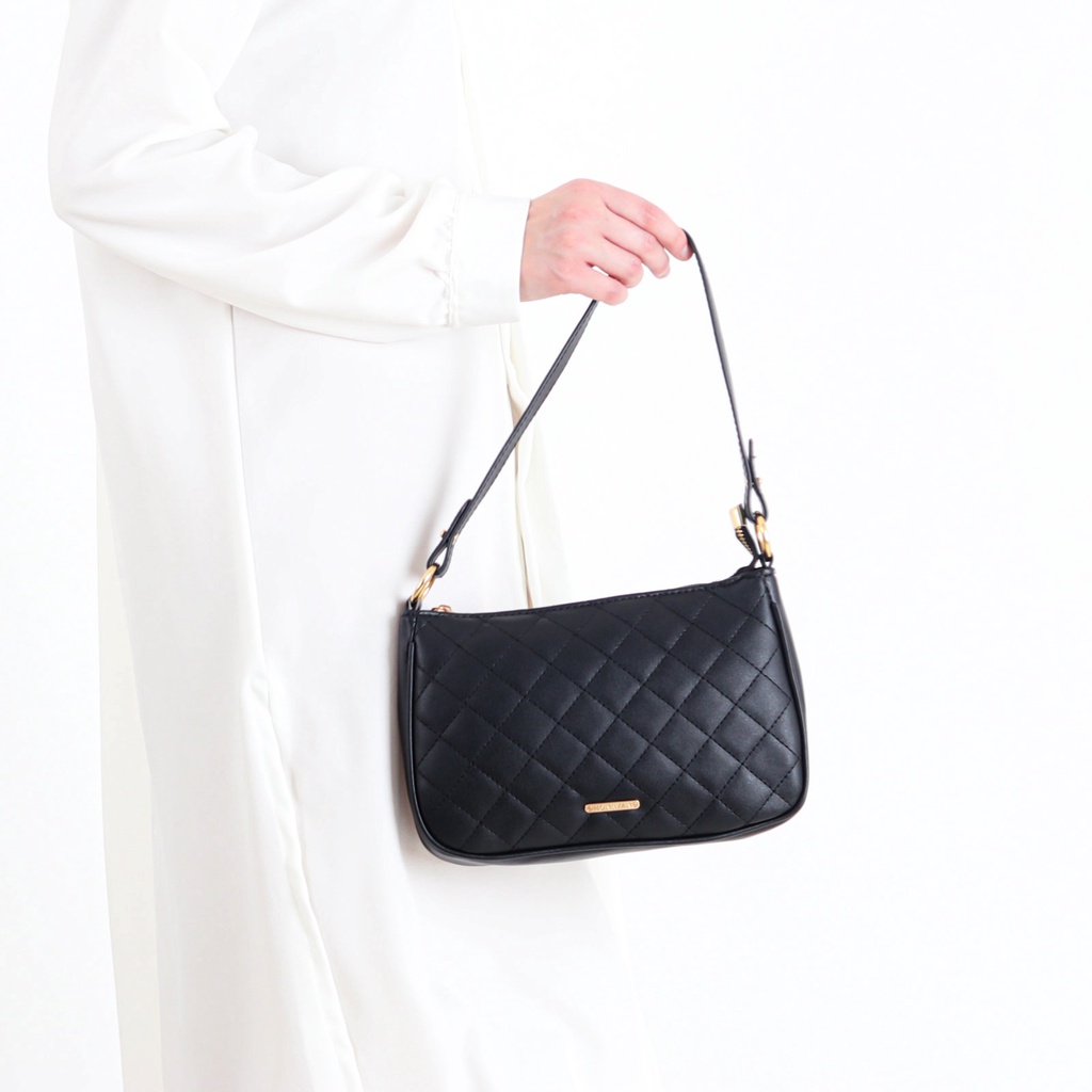 [HONYAN] Tas Vintage Bag Wanita 2 Tali Korean Selempang Original - Sophie Vintage Shoulder Bag-3