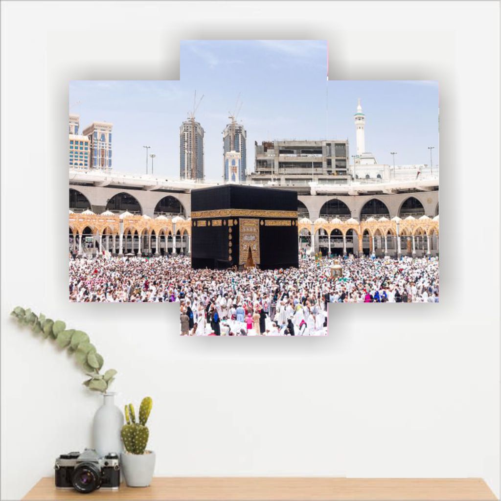 HIASAN DINDING KABAH DEKORASI DINDING KAMAR PAJANGAN RUMAH WALLDECOR
