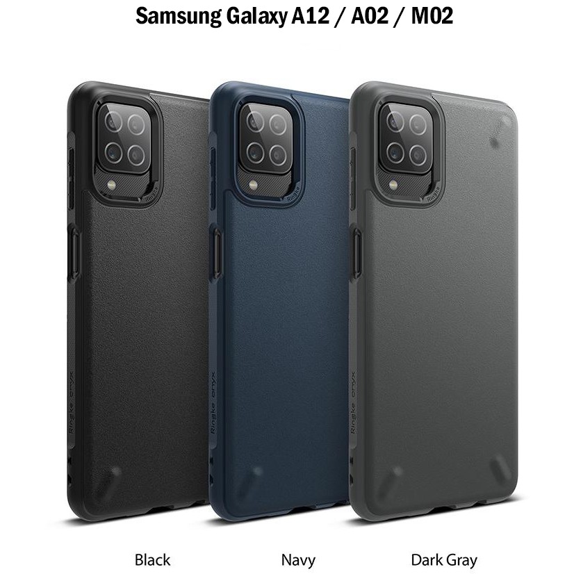 Case Samsung Galaxy A52 / A72 / A12 / A02 / M02 Ringke Onyx TPU Softcase Anti Slip casing
