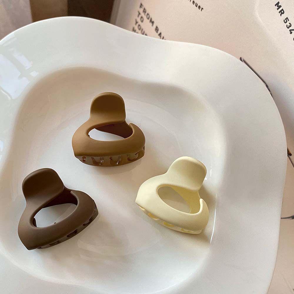 Agustina Gadis Jepit Rambut Silmple Vintage Kecil Elegan Tinggi Ponytail Tetap Klip Wome Hair Claw Mini Hair Claw